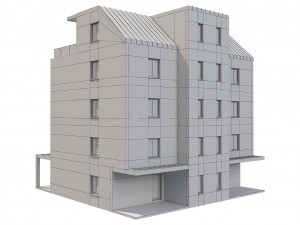 apartment house 1 3D Model