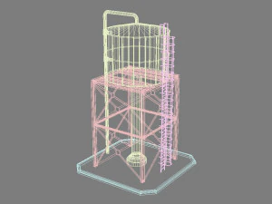 water tank 1 3D Model