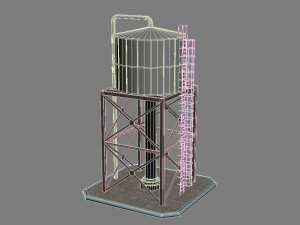 water tank 1 3Dモデル
