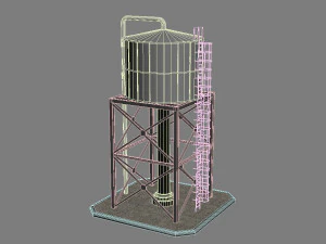 water tank 1 3D Model