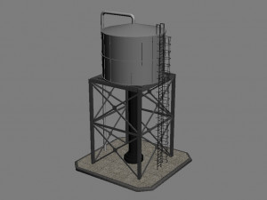 water tank 1 3Dモデル
