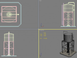 water tank 1 3Dモデル