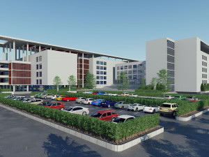 school building 1 Modelo 3D