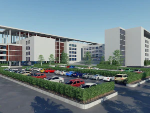 school building 1 3D Model