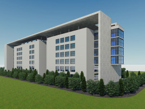 school building 1 Modelo 3D