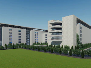 school building 1 3D Model