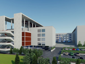 school building 1 Modelo 3D