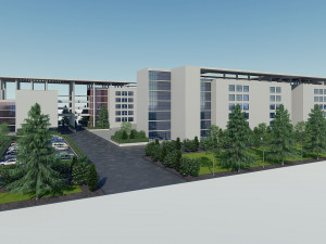 school building 1 Modelo 3D
