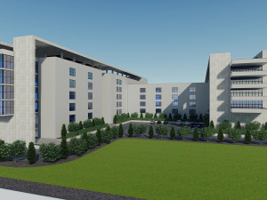 school building 1 Modelo 3D