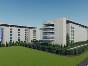 school building 1 Modelo 3D