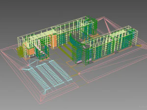 school building 1 3D Model