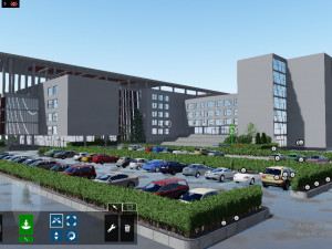 school building 1 Modelo 3D