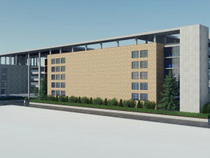 office building 1 3D Model