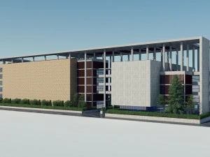 office building 1 3D Model