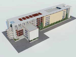 office building 1 3D Model
