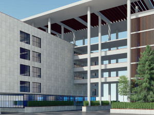 office building 1 3D 모델