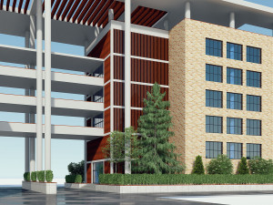 office building 1 3D 모델