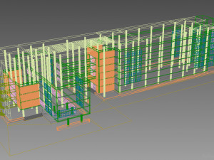 office building 1 3D 모델
