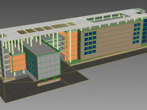 office building 1 3D Model