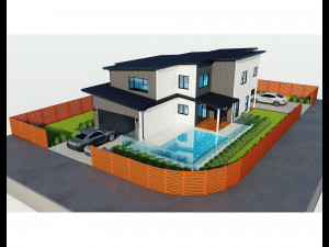 australian house 2 3D 모델