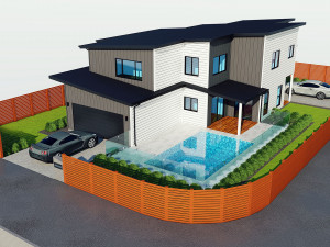 australian house 2 3D Model