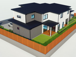 australian house 2 3D Model