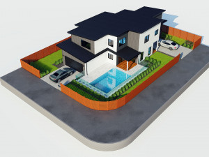 australian house 2 3D Model