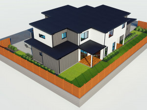 australian house 2 3D Model