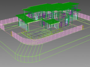 australian house 2 3D Model