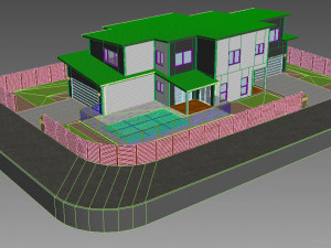 australian house 2 3D Model