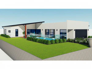 澳大利亚房子 3 3D 模型