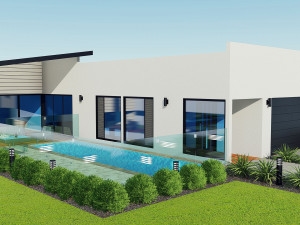 australian house 3 Modelo 3D