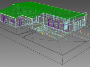 australian house 3 Modelo 3D