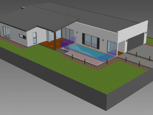 australian house 3 Modelo 3D