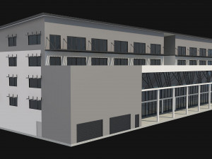 building 6 Model 3D
