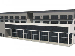 building 6 3D Model