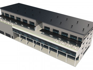 building 6 Model 3D