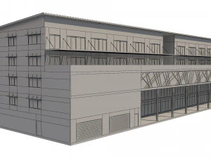 building 6 3D Model