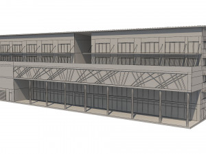 building 6 Model 3D