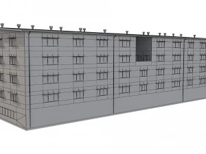 building 6 3D Model