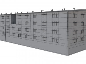 building 6 Model 3D