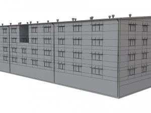 building 6 3D Model