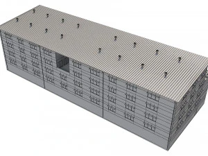 building 6 3D Model