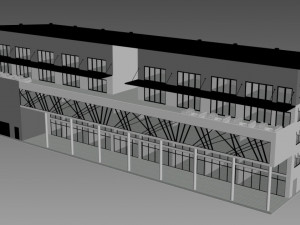 building 6 Model 3D