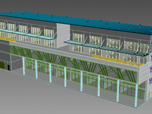 building 6 Model 3D