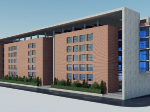 building 7 3D Model
