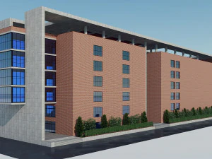 building 7 3D Model