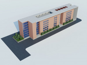 building 7 3D Model