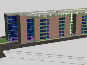 building 7 3D Model
