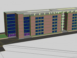building 7 3D Model